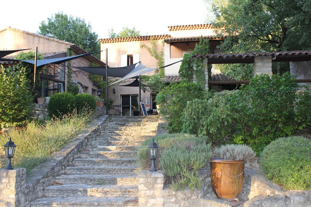 Hôtel Lou Caleù restaurant le Rocher des Abeilles Saint-Martin-de-Castillon Exterior foto