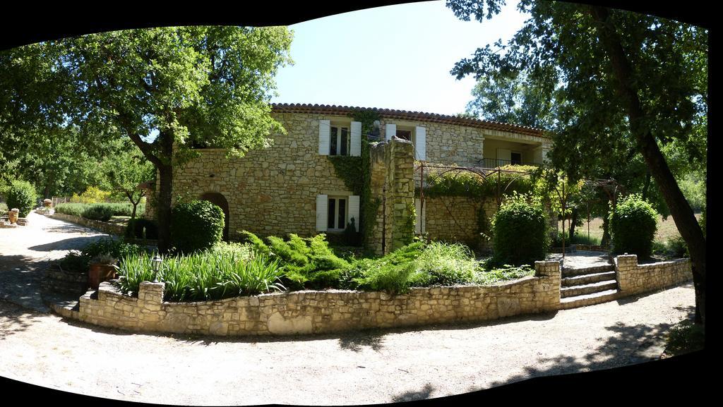 Hôtel Lou Caleù restaurant le Rocher des Abeilles Saint-Martin-de-Castillon Exterior foto